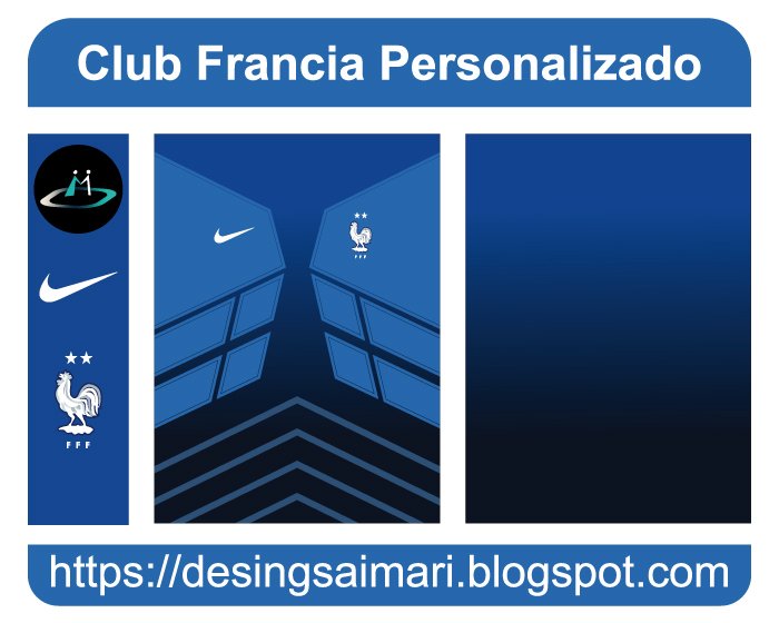 Camiseta Club Francia Personalizado