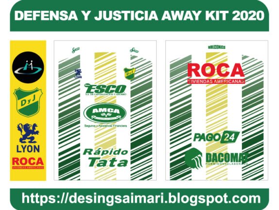 DEFENSA Y JUSTICIA AWAY KIT 2020 FREE DOWNLOAD