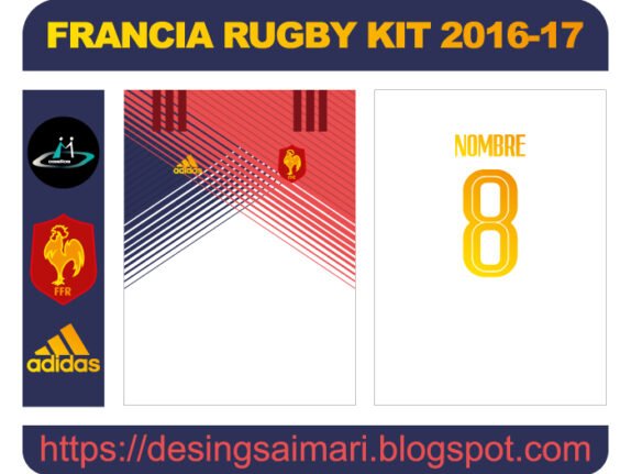 FRANCIA RUGBY KIT 2016-17 FREE DOWNLOAD