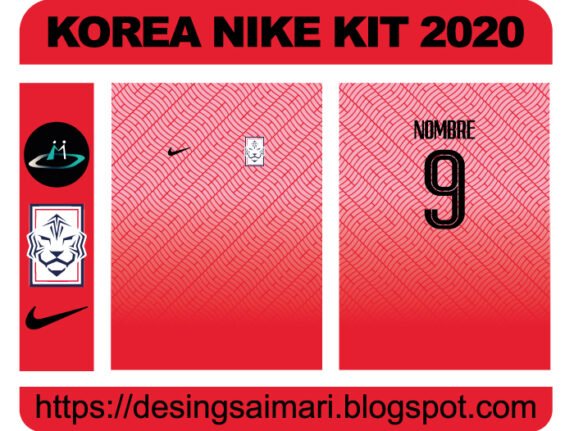 KOREA NIKE KIT 2020 FREE DOWNLOAD