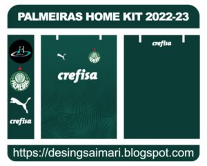PALMEIRAS HOME KIT 2022-23 FREE DOWNLOAD