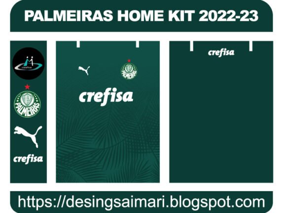 PALMEIRAS HOME KIT 2022-23 FREE DOWNLOAD