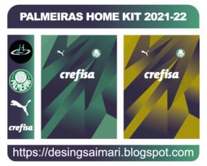 PALMEIRAS HOME KIT 2021-22 FREE DOWNLOAD