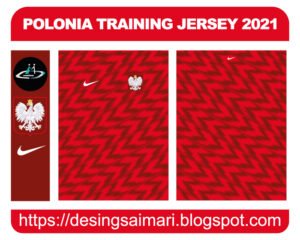 POLONIA TRAINING JERSEY 2021 FREE DOWNLOAD