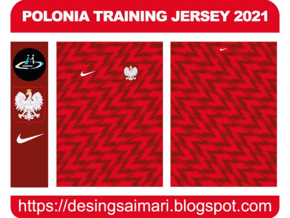 POLONIA TRAINING JERSEY 2021 FREE DOWNLOAD