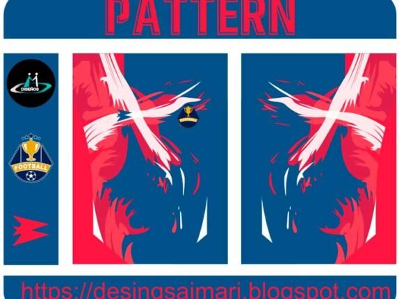 Pattern Pintura Football Vector Free Download