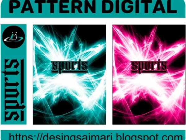Pattern Sports Digital Concept 2021 Vector free Download