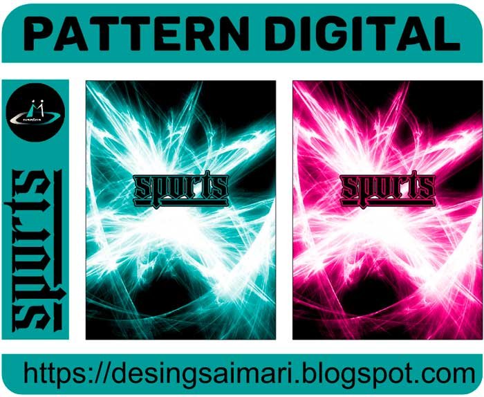 Pattern Sports Digital Concept 2021 Vector free Download