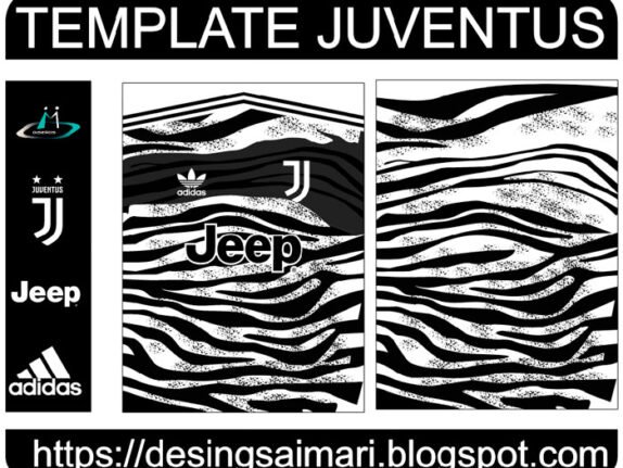 Juventus Jersey Fantasy 2021-22 Vector