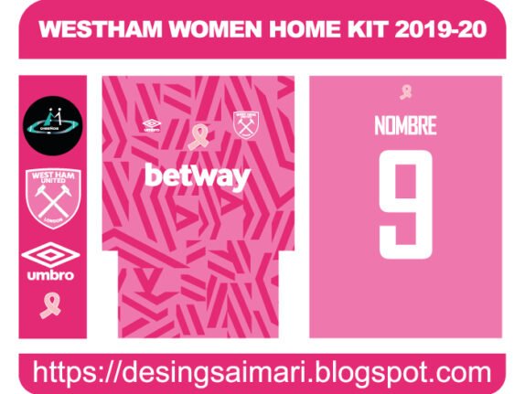 WESTHAM WOMEN HOME KIT 2019-20 FREE DOWNLOAD