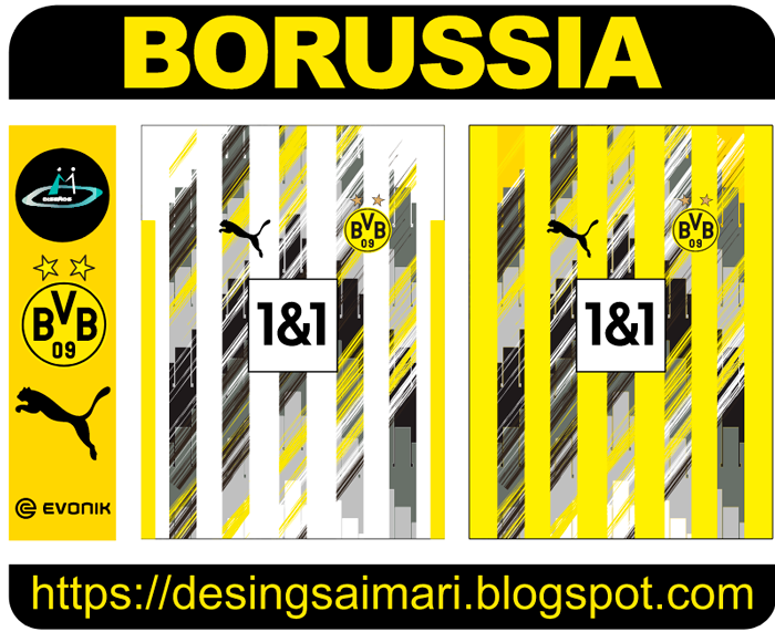 Borussia Dortmun Kit Concept 2021-22