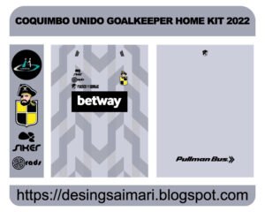 COQUIMBO UNIDO GOALKEEPER HOME KIT 2022 FREE DOWNLOAD
