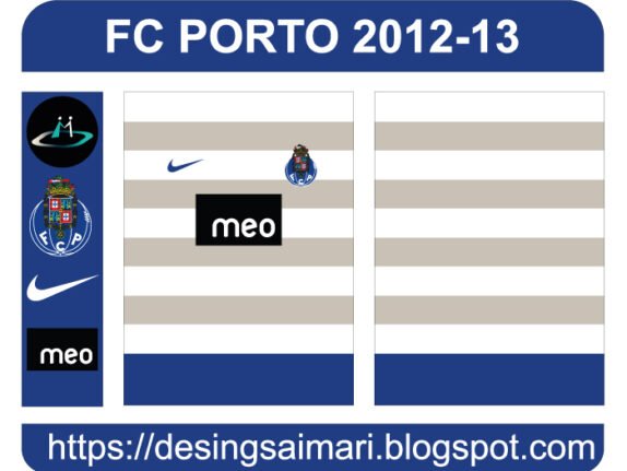 Fc Porto 2012-2013 Vector Free Download