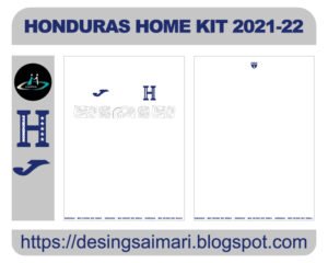 HONDURAS HOME KIT 2021-22 FREE DOWNLOAD