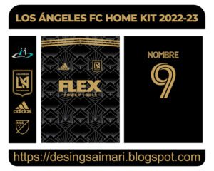 LOS ÁNGELES FC HOME KIT 2022-23 FREE DOWNLOAD
