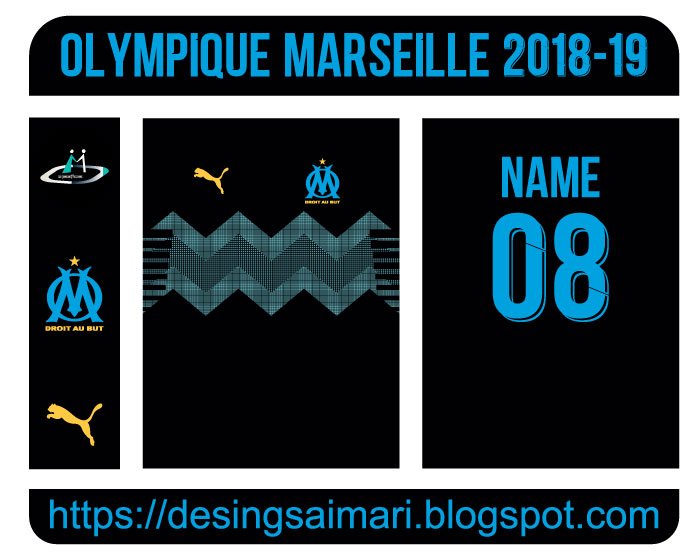 OLYMPIQUE MARSEILLE OFICIAL 2018-19 PUMA FREE DOWNLOAD