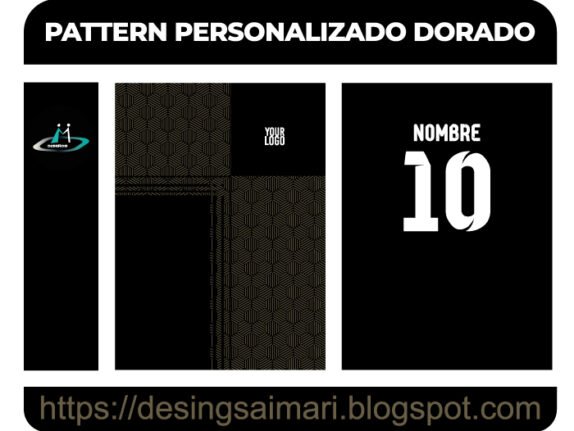 PATTERN PERSONALIZADO DORADO FREE DOWNLOAD