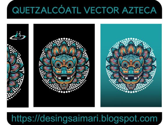 QUETZALCÓATL VECTOR AZTECA VECTOR