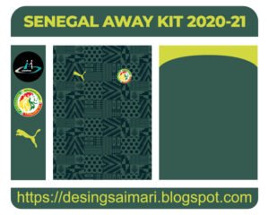 SENEGAL AWAY KIT 2020-21 FREE DOWNLOAD