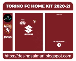 TORINO FC HOME KIT 2020-21 FREE DOWNLOAD