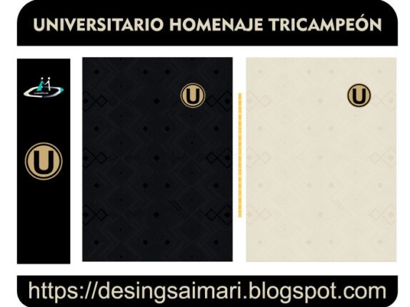 UNIVERSITARIO HOMENAJE TRICAMPEÓN