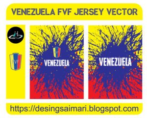 VENEZUELA FVF JERSEY VECTOR FREE DOWNLOAD