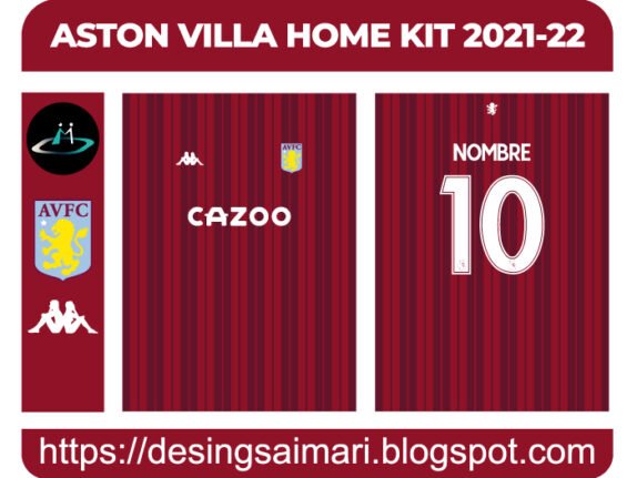 ASTON VILLA HOME KIT 2021-22