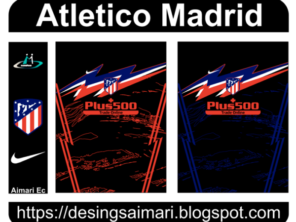 Atlético Madrid 2021-22 Concept Vector