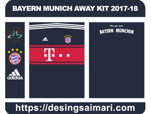 BAYERN MUNICH AWAY KIT 2017-18