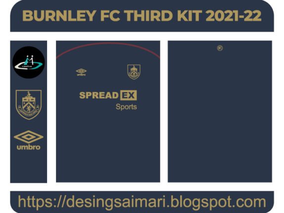 BURNLEY FC THIRD KIT 2021-22 FREE DOWNLOAD