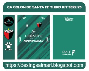 CA COLON DE SANTA FE THIRD KIT 2022-23