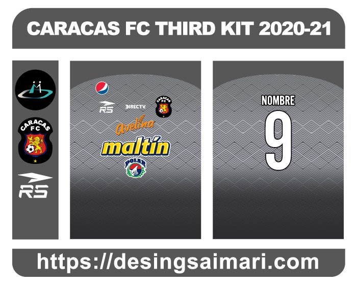 CARACAS FC THIRD KIT 2020-21