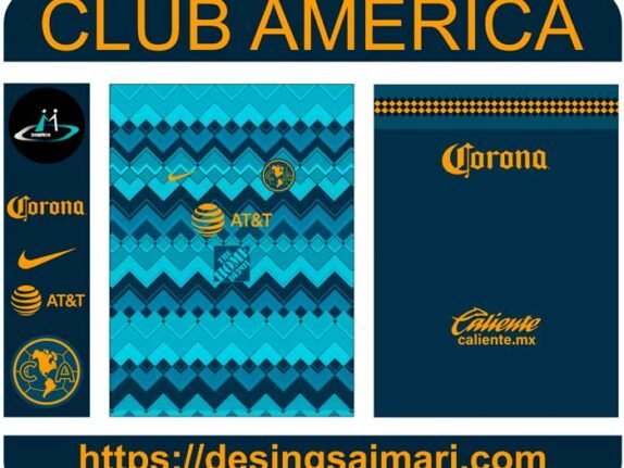 Club América 2021 22 Concepto Vector