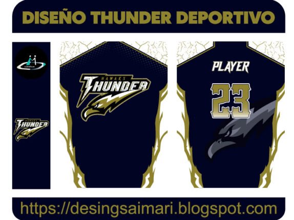 DISEÑO THUNDER DEPORTIVO FREE DOWNLOAD