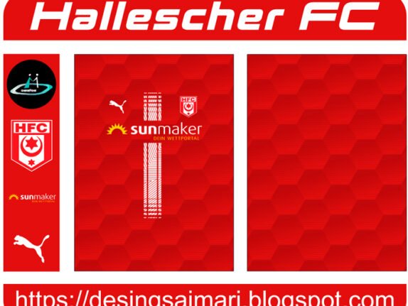 Hallescher FC 2020 21 Home vector Download