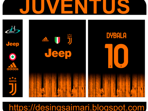 Juventus Concept Naranja 2022-2023 Vector