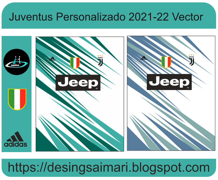 Juventus Personalizado2021-22 Vectort