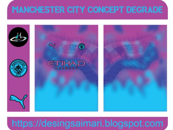 MANCHESTER CITY CONCEPT DEGRADE FREE DOWNLOAD