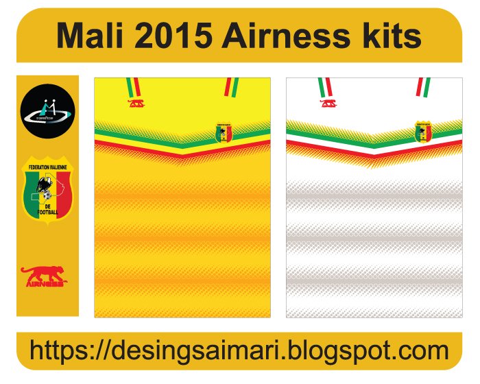 Mali 2015 Airness kits Vector Free Download