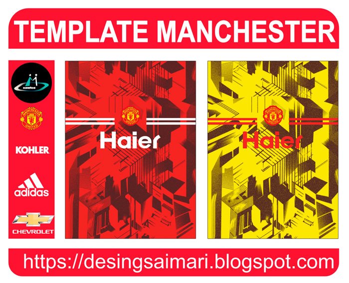 Manchester United 2021-22 Concept Vector