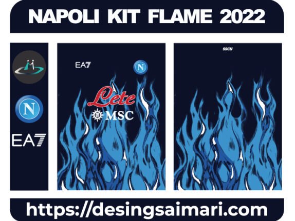 NAPOLI KIT FLAME 2022