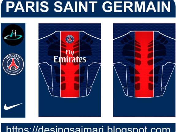 Paris Saint Germain 2025 v2 Vector