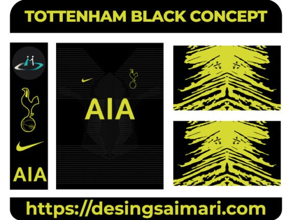 TOTTENHAM BLACK CONCEPT