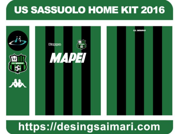 US SASSUOLO HOME KIT 2016