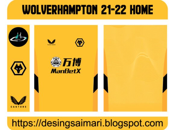 Wolverhampton 2021-22 HOME FREE DOWNLOAD