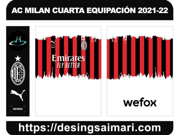 AC MILAN CUARTA EQUIPACIÓN 2021-22