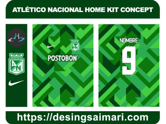 ATLÉTICO NACIONAL HOME KIT CONCEPT