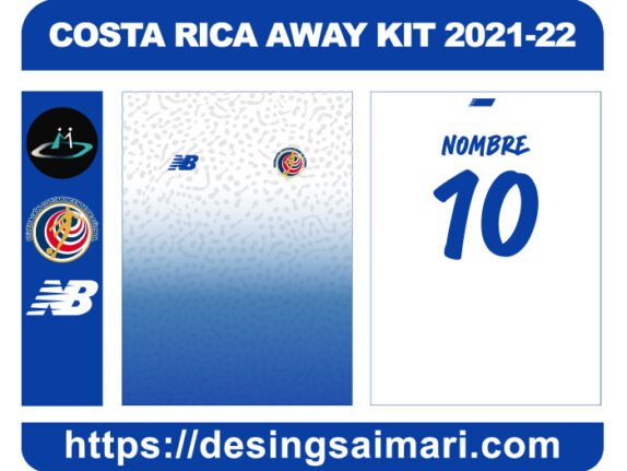 COSTA RICA AWAY KIT 2021-22