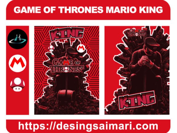 GAME OF THRONES MARIO KING