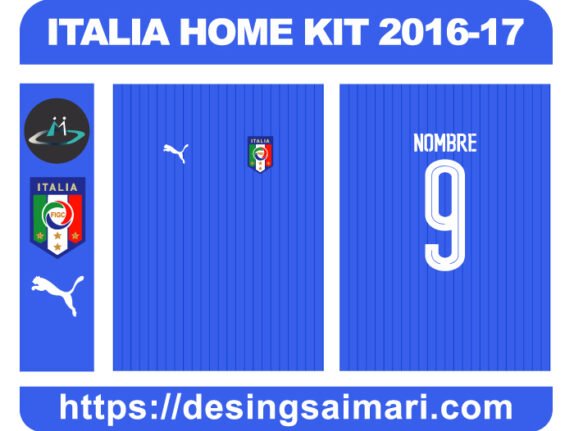 ITALIA HOME KIT 2016-17